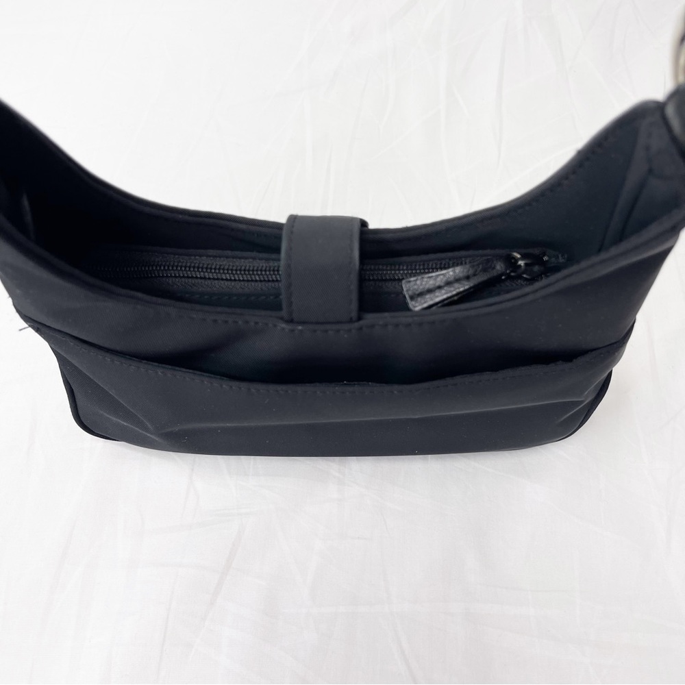 🌸SALE 30%⬇️🌸 Cherokee Black Nylon Shoulder Bag Zip Closure Purse - Picture 6 of 15